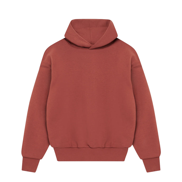 Perplex Armor Zip Hoodie Burgundy - XS / Rust Red - 1