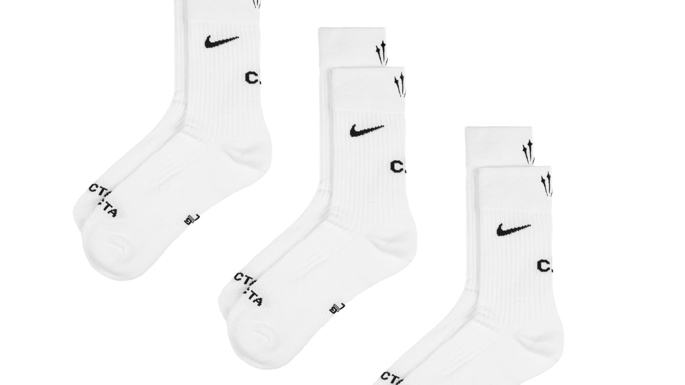 レッグウェア Nike x Drake NOCTA 3Pack Crew Socks XL Crew Socks 3 Pack | NOCTA