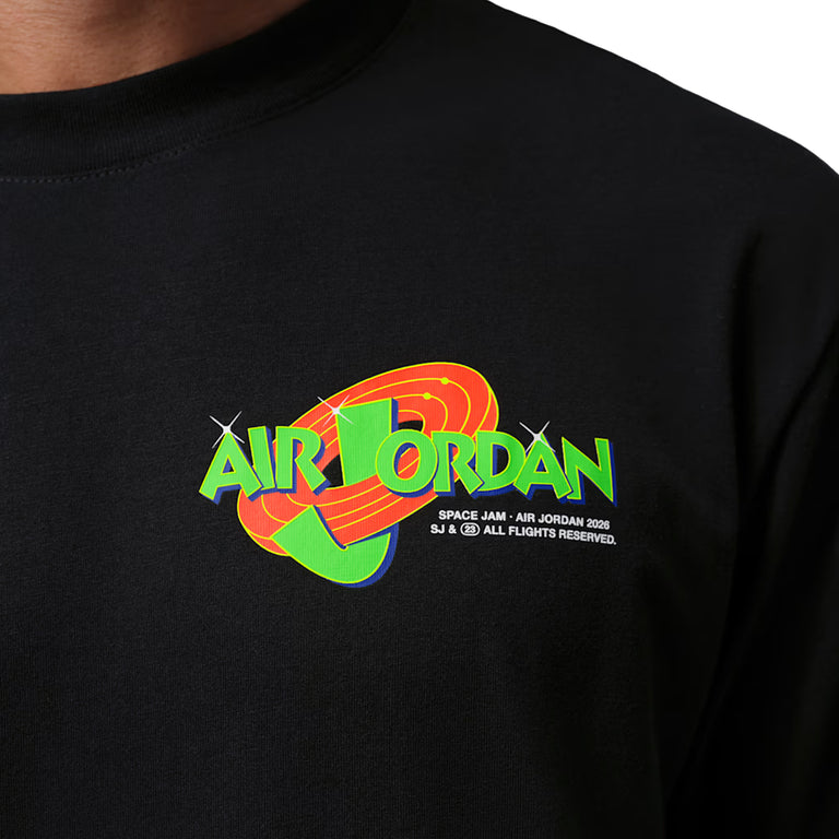 Nike	Jordan Brooklyn Space Jam Crewneck T-Shirt - XXL / Black - 4
