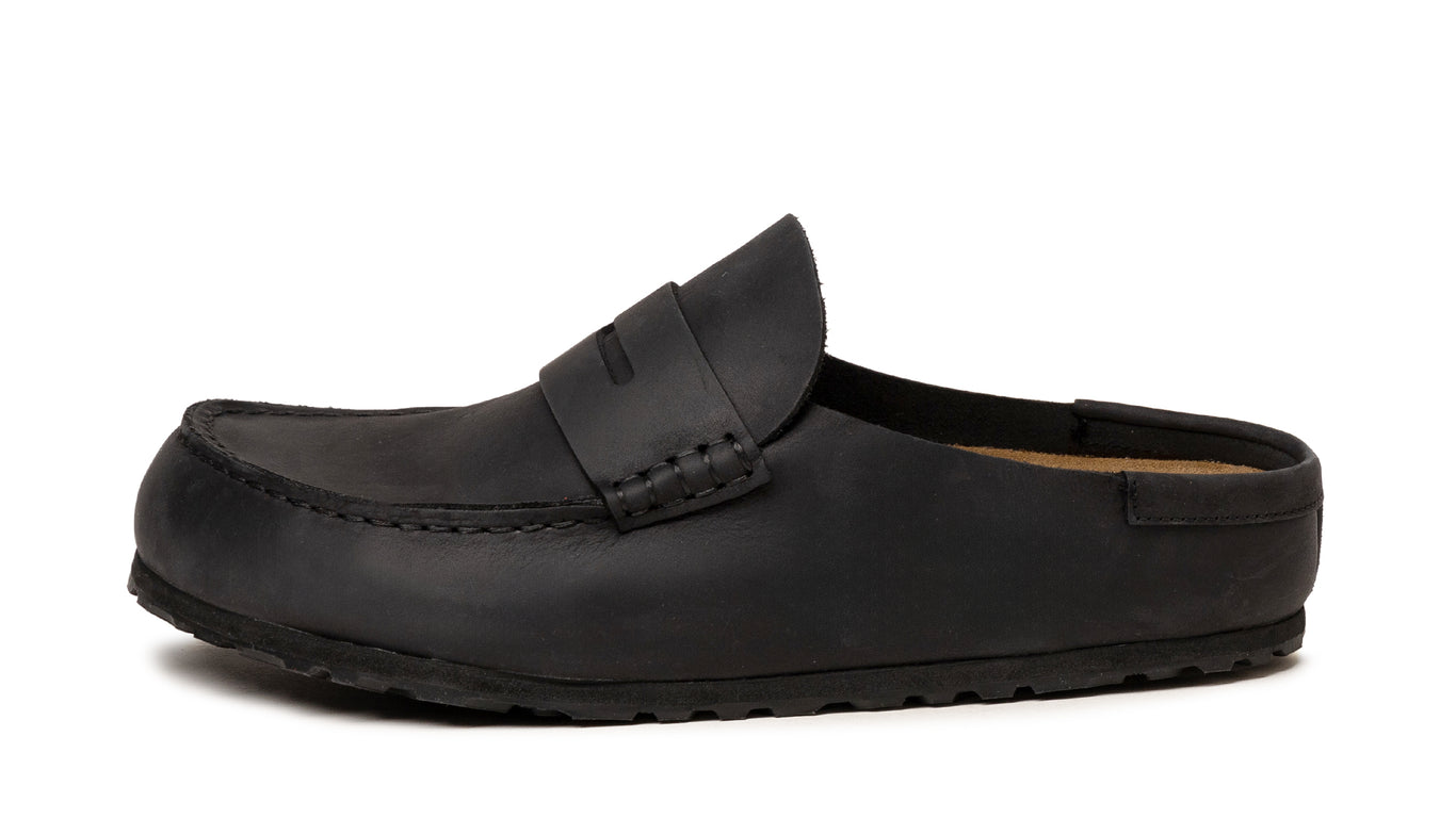 靴 BIRKENSTOCK Naples Wrapped Naples Wrapped Suede Leather Concrete Gray | BIRKENSTOCK