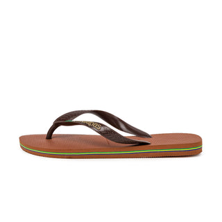 Havaianas Brasil Logo - 47-48 / Brown