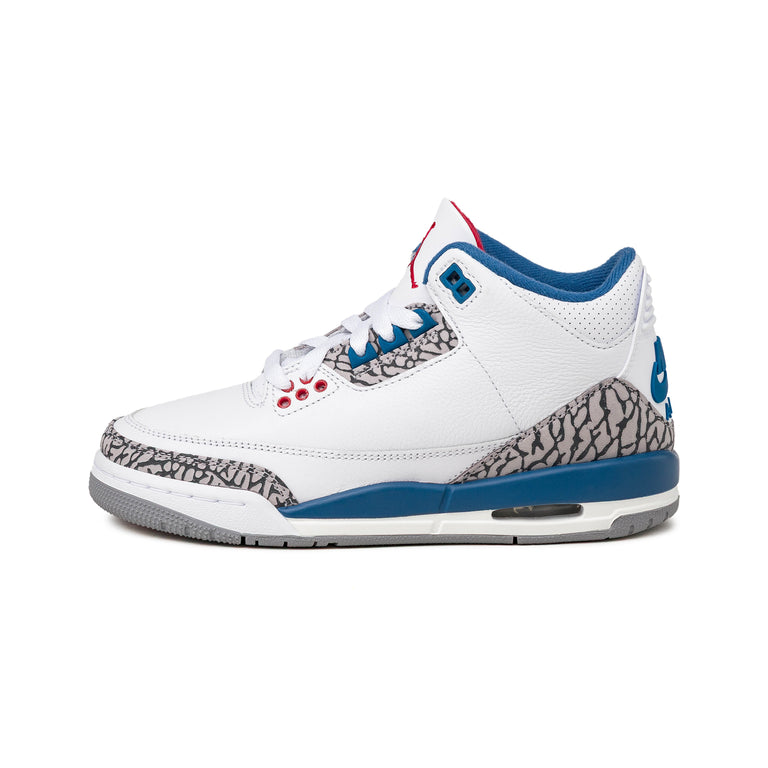 Nike Air Jordan 3 Retro *True Blue* *GS* - 36 / White / Varsity Red / True Blue / Cement Grey / Anthracite - 1