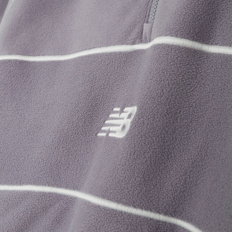 New Balance Trackside Polar Fleece Hoodie - L / Off-Line Grey - 4
