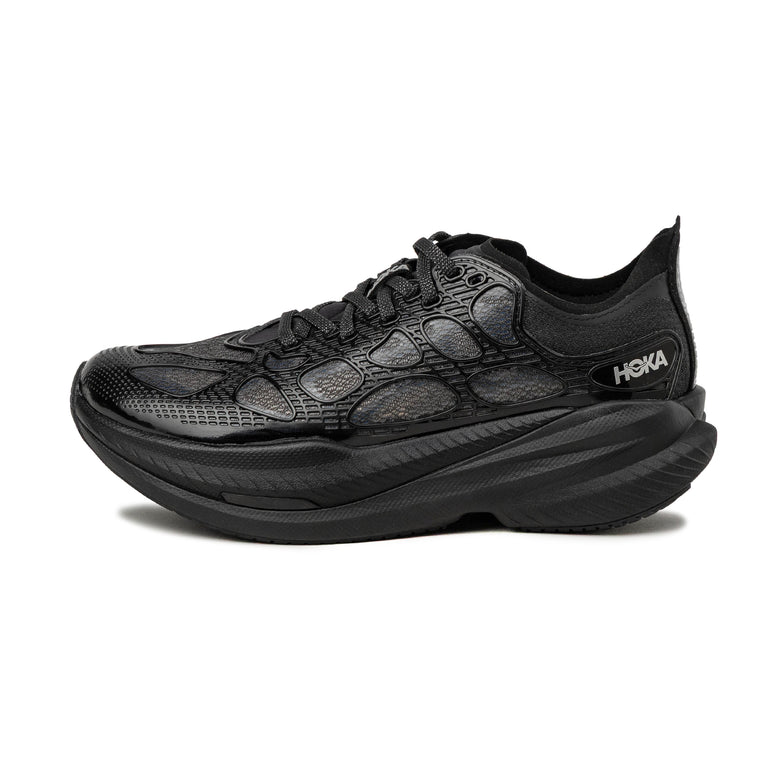 HOKA Mach X Caged - 46 2/3 / Black / Midnight Blue
