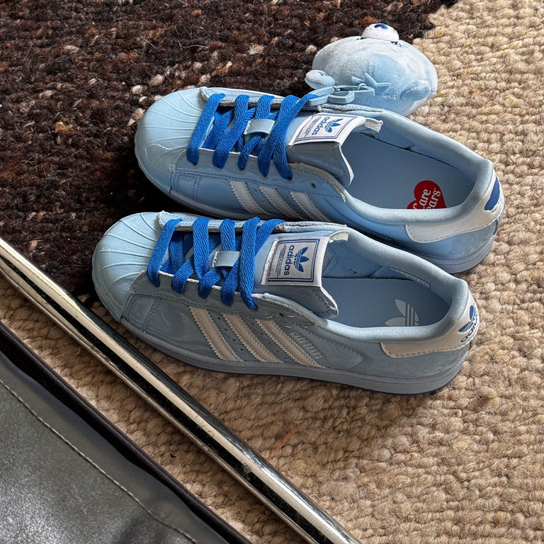 Adidas x Care Bears Superstar II W onfeet