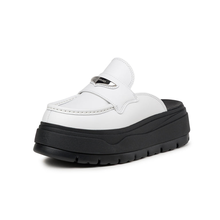 Nike Wmns Air Jordan Mule - 41 / Summit White / Metallic Silver / Black - 3