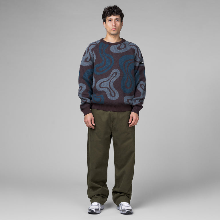 By Parra Stupid Lava Lamp Knitted Pullover