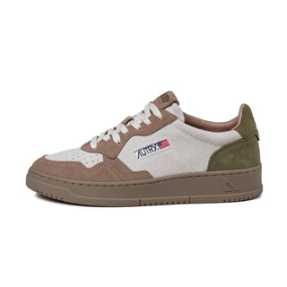 Autry Medalist *Suede* - 40 / Giungla / White / Antilop