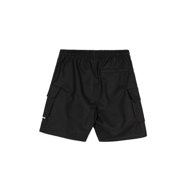 Arte Antwerp Linen Cargo Shorts - L / Black - 2