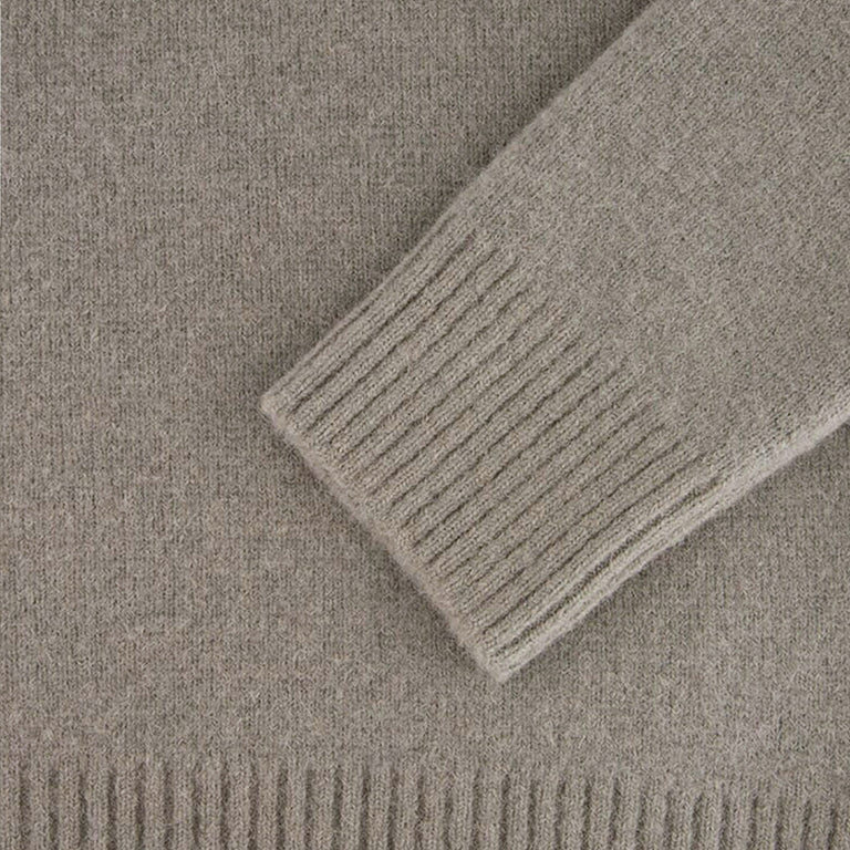 AMI Paris	Ami De Coeur Polo - XL / Grey / Off White - 3