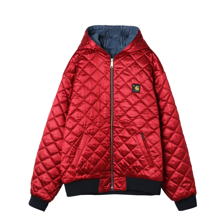 Carhartt WIP 50 Years Anniversary OG Active Jacket Denim - XL / Blue / USA Red Stone Bleached - 2
