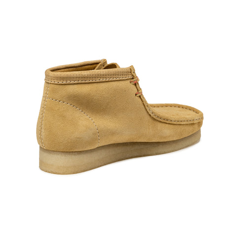 Clarks Originals Wallabee Boot En Caqui Para Mujeres | Botas