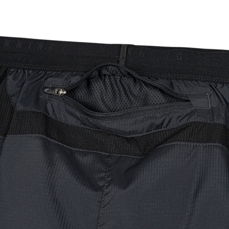 Nike	Stride Plus Dri-Fit 5" Brief-Lined Running Shorts - XL / Off Noir / Black / Black / Reflective Black - 4