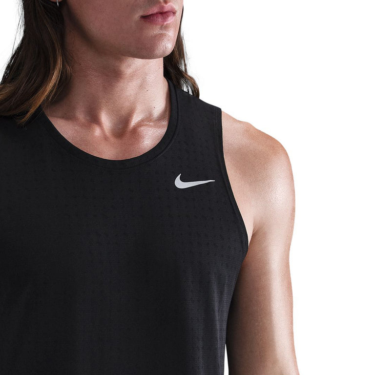 Nike	Dri-Fit Miler Breath Tank - XL / Black - 3