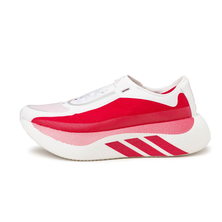 Adidas Hyperboost Edge - 40 / Footwear White / Pure Ruby / Zero Metallic - 1
