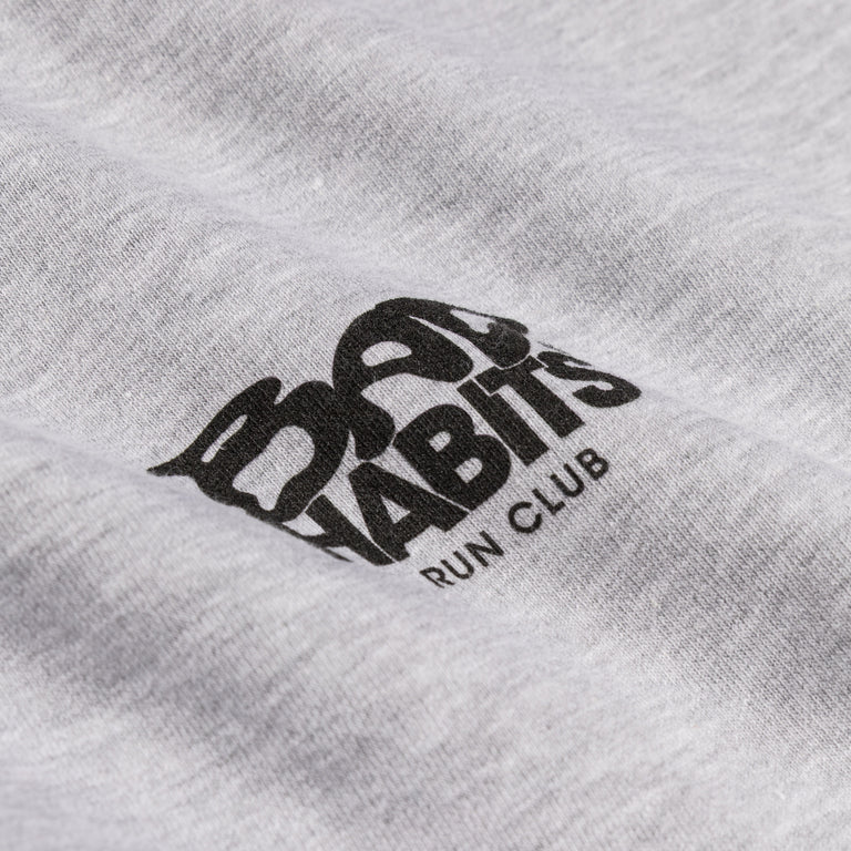 Bad Habits Frankfurt Marathon Hoodie - XXL / Grey - 5
