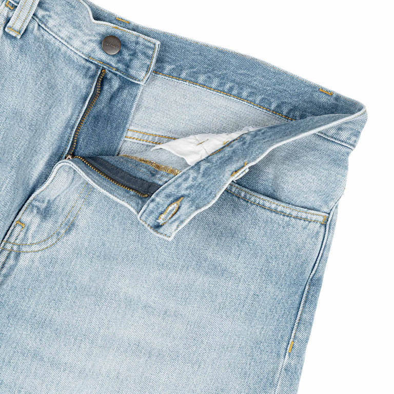 Carhartt WIP Langdon Short - 28 / Blue Heavy Worn Bleached - 3