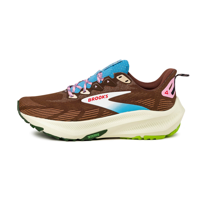 Brooks x Alex Zono Ghost Trail - 43 / Simmental Brown / Alpine Sky - 1