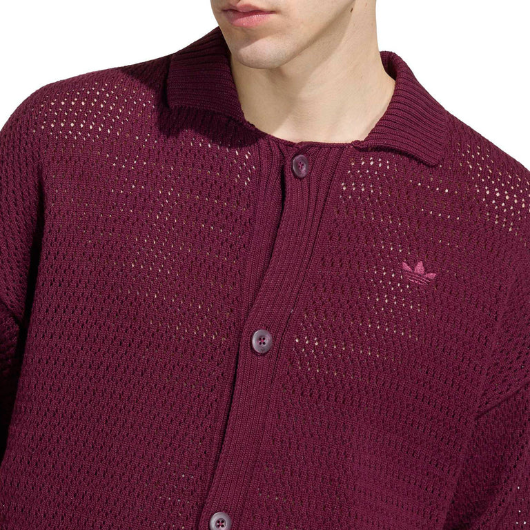 Adidas	Crochet Jersey - XL / Maroon - 4