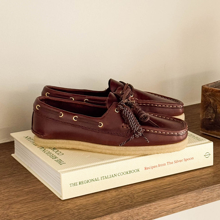Clarks Originals Godney Boat W onfeet