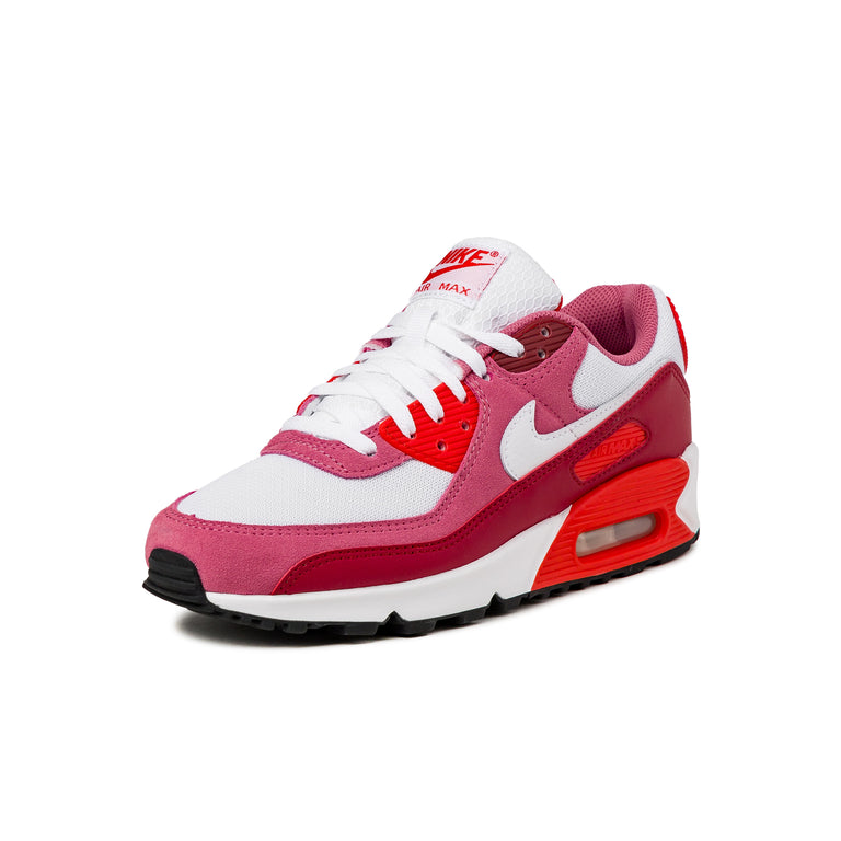 Nike Air Max 90 - 38.5 / Peony / White / Light Crimson / Team Crimson - 6