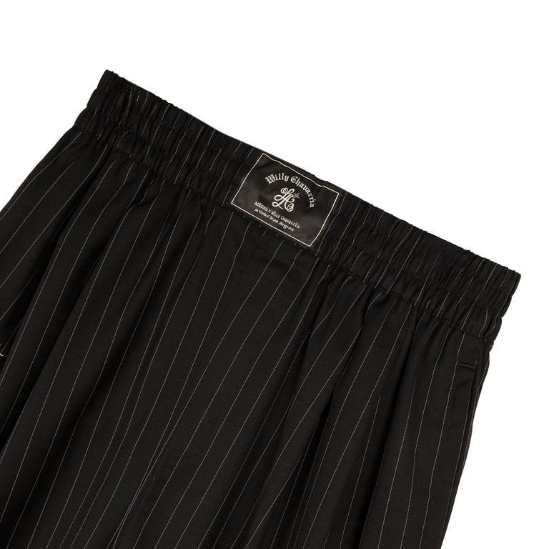 Adidas x Willy Chavarria Pinstripe Short - S / Black / White - 3