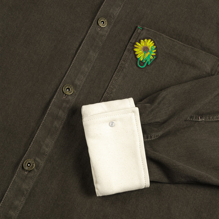 JW Anderson Oversized Contrast Cuff Shirt