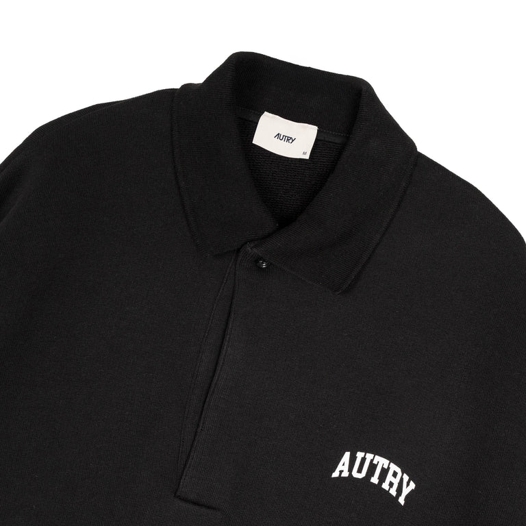 Autry College Polo Sweatshirt - L / Black - 2