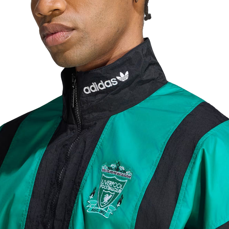 Adidas	Liverpool FC EQT Track Top - L / Black / Equipment Green - 4
