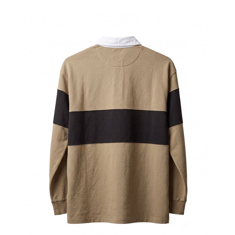 Polo Ralph Lauren Polo Sport Knit Rugby Pullover - XXL / RL Khaki / Black Boo - 2