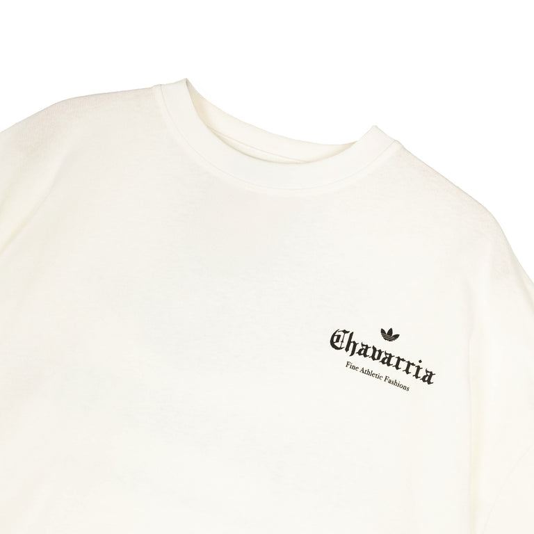Adidas x Willy Chavarria Logo Tee - XL / Off White - 3