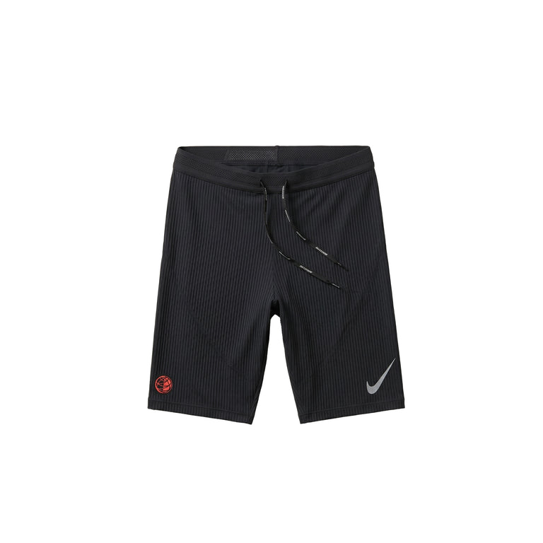 Nike	AeroSwift Dri-FIT ADV Brief-Lined 1/2-Length - XL / Black / Dark Smoke Grey / Bright Crimson - 1