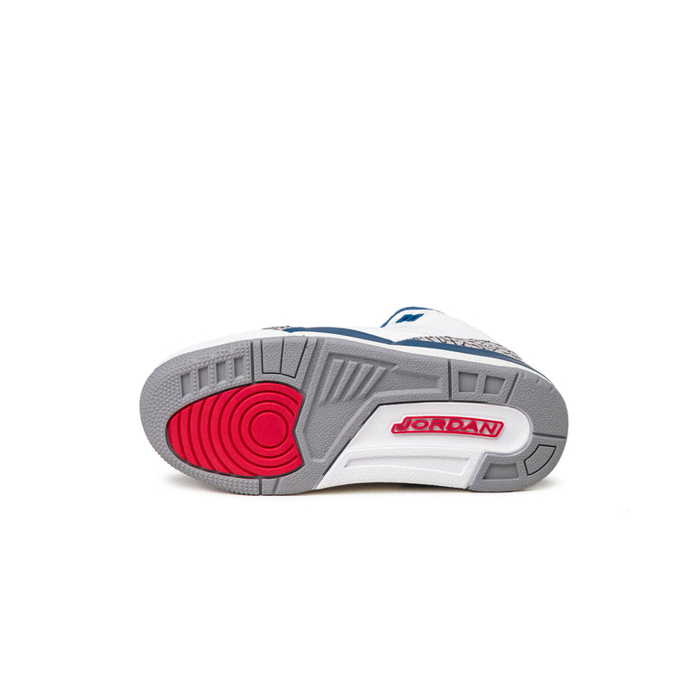 Nike	Air Jordan 3 Retro *True Blue* *PS* - 28 / White / Varsity Red / True Blue / Cement Grey / Anthracite - 5