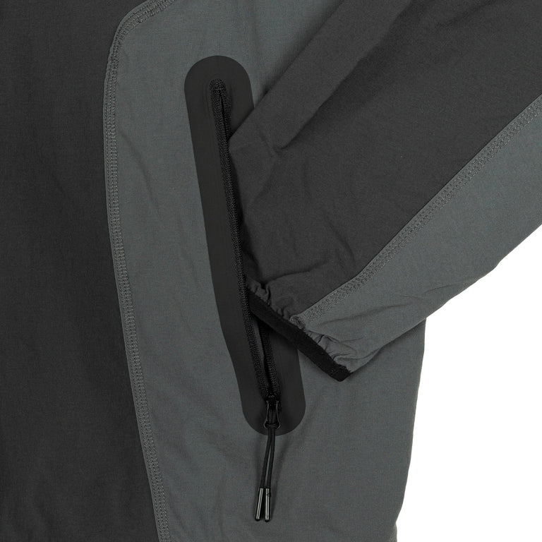 Nike	Tech Dri-Fit Woven Full-Zip Color-Block Windrunner Jacket - S / Anthracite / Iron Grey / Black - 4