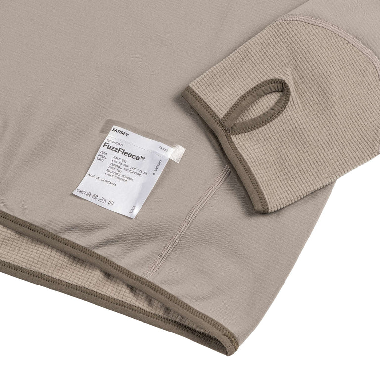 Satisfy FuzzFleece Half-Zip - M / Rock Ridge - 3
