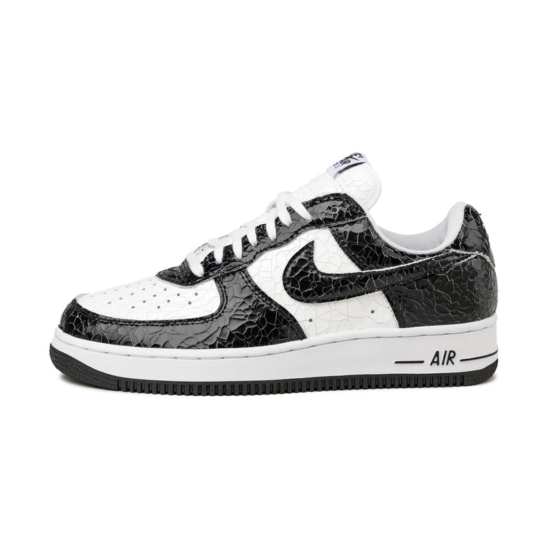 Nike Air Force 1 *Cracked Leather* - 40 / Black / Black / White - 1

