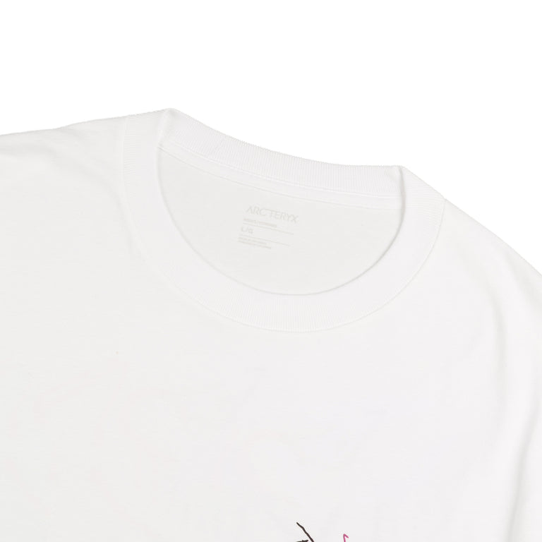 Arc'teryx Kragg Cotton Logo T-Shirt - M / White - 3