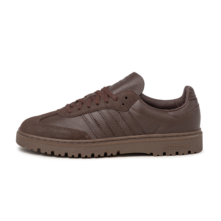 Adidas Samba LX Freizeit - 40 / Brown / Brown / Gum 5
