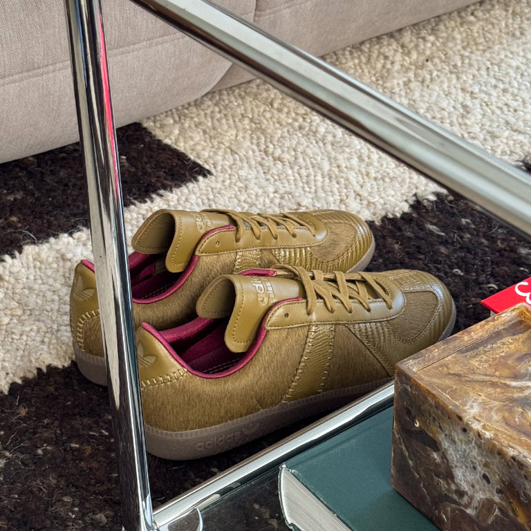 Adidas	x Wales Bonner Karintha BW Army *Pony* onfeet
