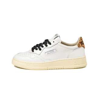 Autry Medalist W - 39 / White / Leopard