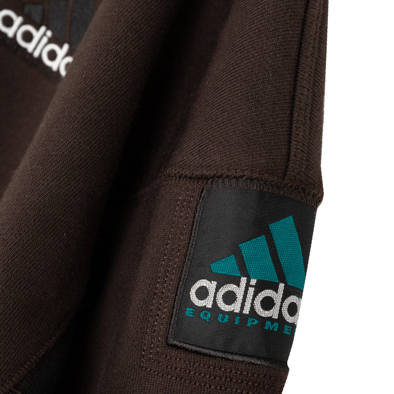 Adidas	EQT Blocked Half-Zip - S / Aurora Coffee - 4