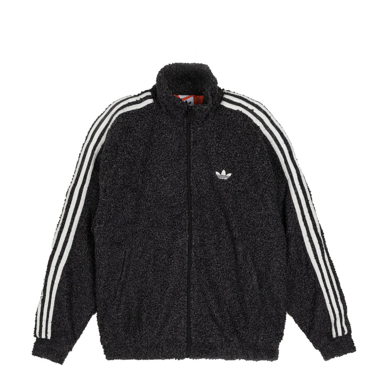 Adidas Boucle Firebird Tracktop - XL / Black / Grey Strata

