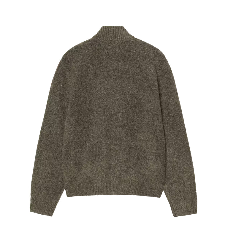 Carhartt WIP Curtis Sweater Jacket - XXL / Tangled Shungite - 2