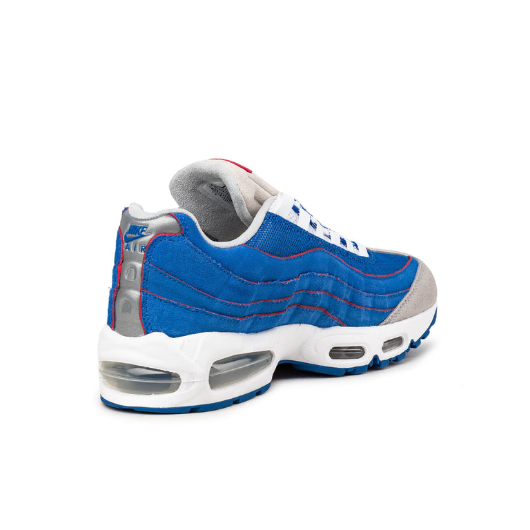 Nike Air Max 95 *Big Bubble* *Lawson* - 42 / White / Metallic Silver / Blue Sapphire - 3