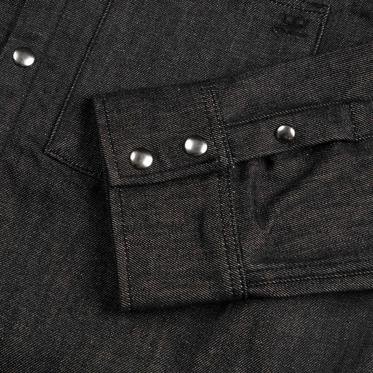 Courreges 2-Pocket Denim Overshirt - 54 / Black - 3
