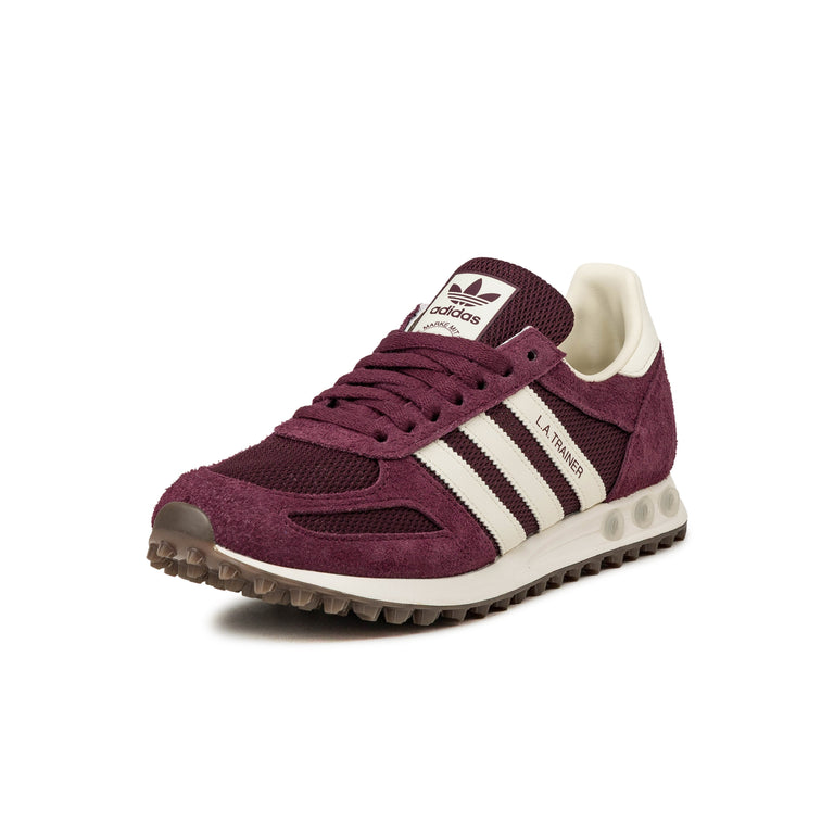 Adidas LA Trainer OG - 47 1/3 / Maroon / Off White / Maroon - 2