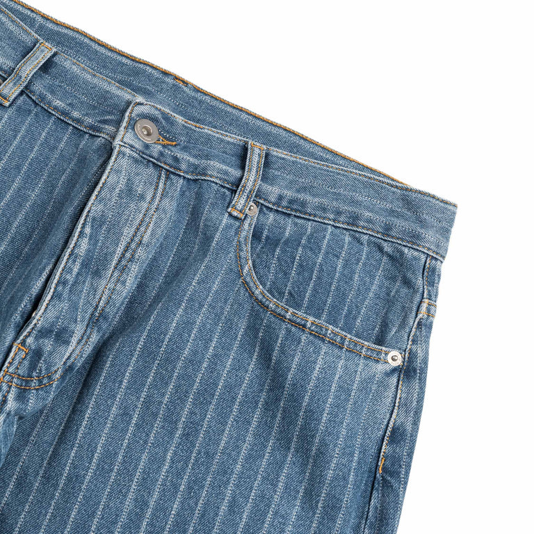 Drole de Monsieur Le Jean Baggy Rayures