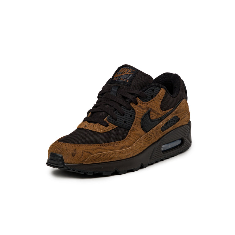 Nike Air Max 90 Premium - 41 / Light British Tan / Black / Velvet Brown - 4