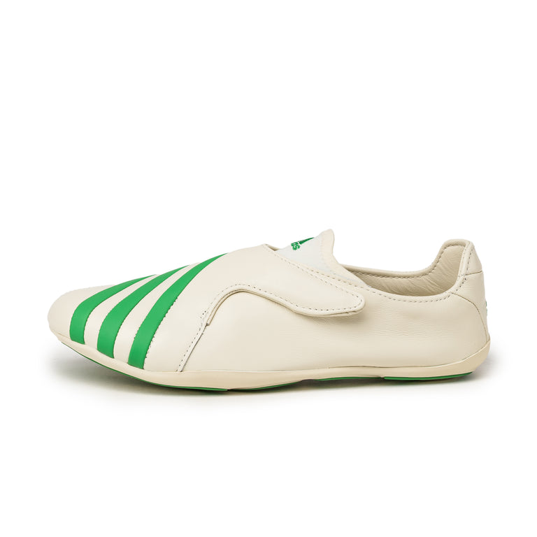 Adidas x Pharrell Williams Vario Flat Earther - 36 2/3 / Chalk White / Green / Chalk White
