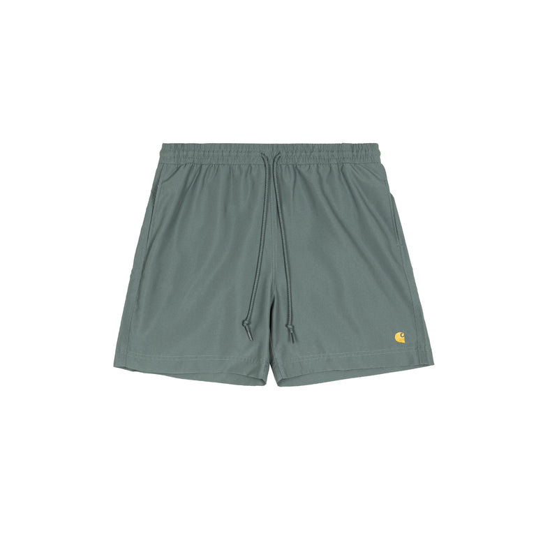 Carhartt WIP Chase Swim Trunks - L / Velvet Green / Gold
